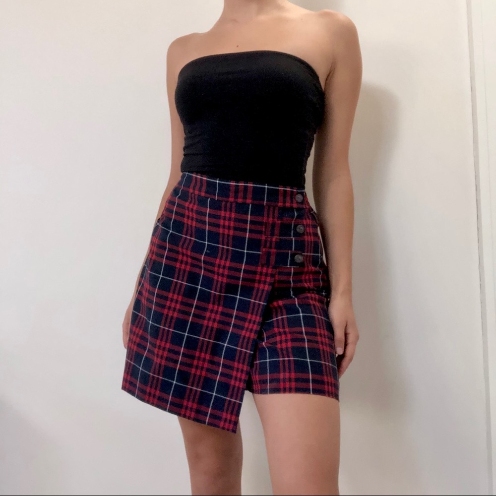 Plaid Skirt